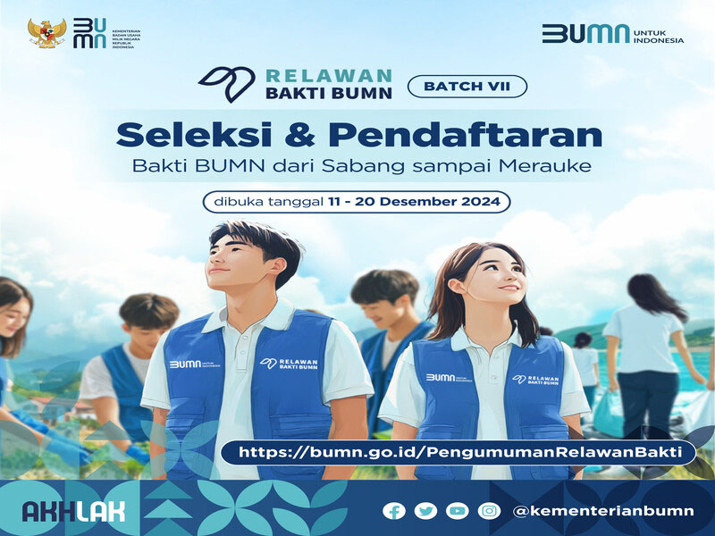 Relawan Bakti BUMN Fokus Kembangan Peduli Lingkungan