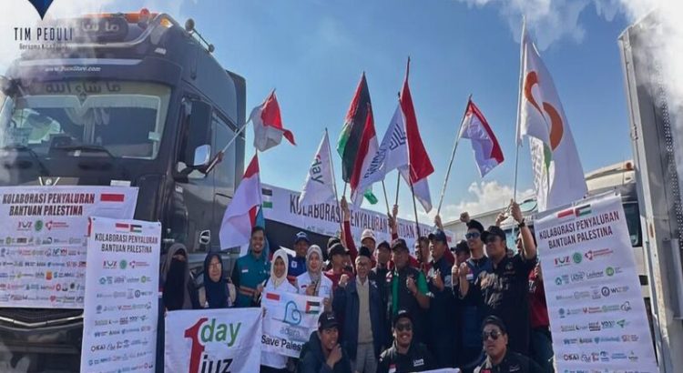 Tim Peduli Berkontribusi Mudahkan Penyaluran Bantuan Palestina