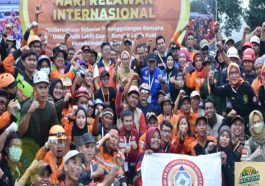 Kegiatan Positif Adipati Relawan Bantu Korban Bencana Alam