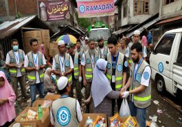 Komunitas Relawan Bencana Adipati Gelar Aksi Sosial Selama Bulan Ramadhan