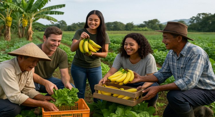 Cerita Inspiratif Kegiatan Relawan Bantu Petani Panen Sayur Hingga Buah-Buahan
