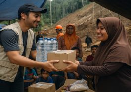 Cerita Inspiratif Seorang Relawan Bakti Peduli yang Bantu Korban Longsor di Gunung Salak