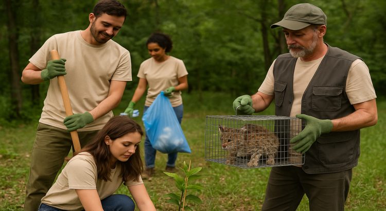 Kegiatan Komunitas Relawan Alam, Konservasi Lingkungan dan Melindungi Hewan Langka