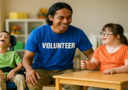 Kisah Inspiratif Bli Bali: Jadi Relawan Kerja Keras Bantu di Panti Asuhan Anak Difabel