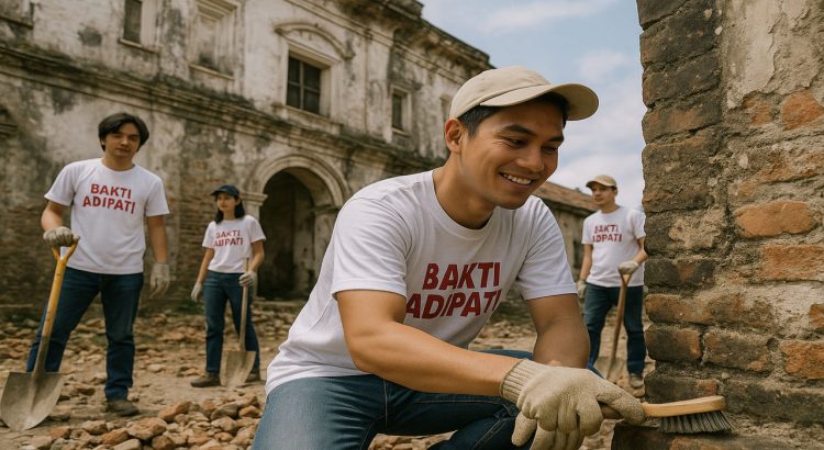 Kisah Relawan Bakti Adipati Menginspirasi Lewat Aksi Sosial Revitalisasi Kawasan Cagar Budaya