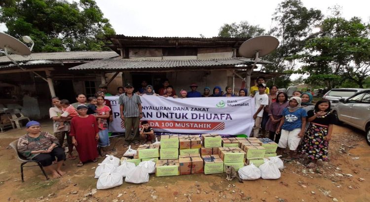 Komunitas Pondok Peduli Gelar Aksi Sosial Salurkan Dana Zakat Kepada Fakir Miskin