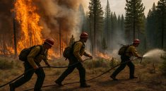 Kisah Relawan Damkar di Colorado, Berhasil Padamkan Kebakaran Hutan Selama 22 Jam