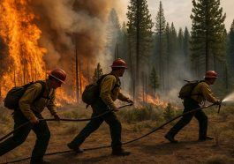 Kisah Relawan Damkar di Colorado, Berhasil Padamkan Kebakaran Hutan Selama 22 Jam