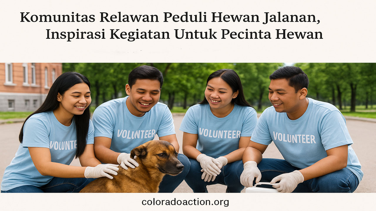 Komunitas Relawan Peduli Hewan Jalanan, Inspirasi Kegiatan Untuk Pecinta Hewan