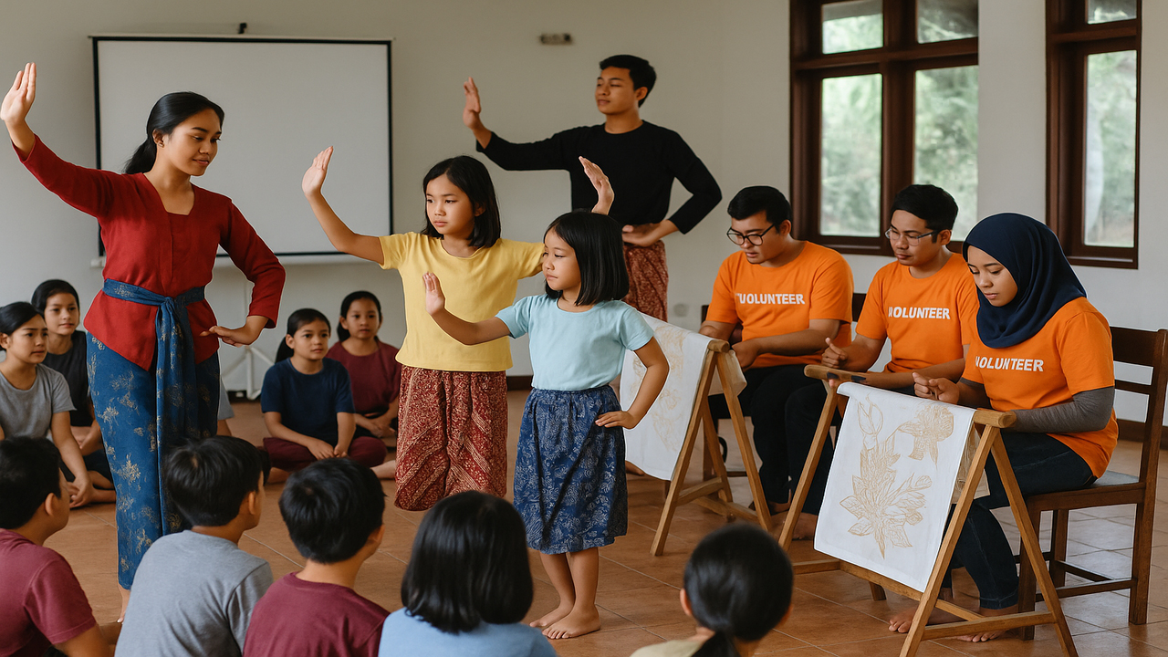 Visi Misi Komunitas Sosial dan Fungsi Relawan Dalam Pelestarian Budaya