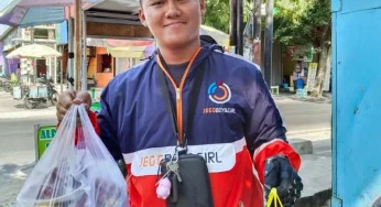 Bukti Kepedulian Sosial, Driver Ojol Ini Bikin Bangga